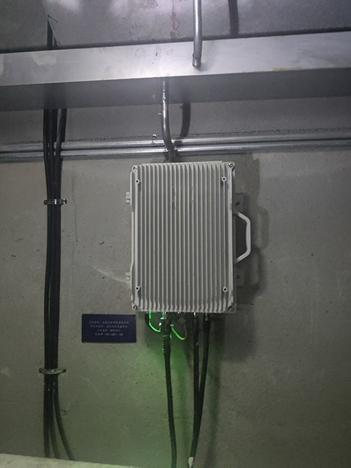  黎母山镇电力管廊覆盖漏缆方式案例